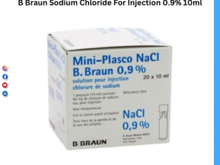 B Braun Sodium Chloride For Injection 0.9 10mlJoya Medical Supplies