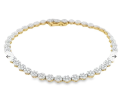 10-karat-yellow-gold-300tdw-diamond-flower-tennis-bracelet-small-0