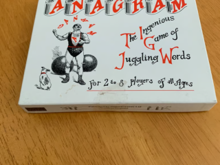 Anagram Game The Ingenious Game Of Juggling Words Oxford Games Vintage 1991